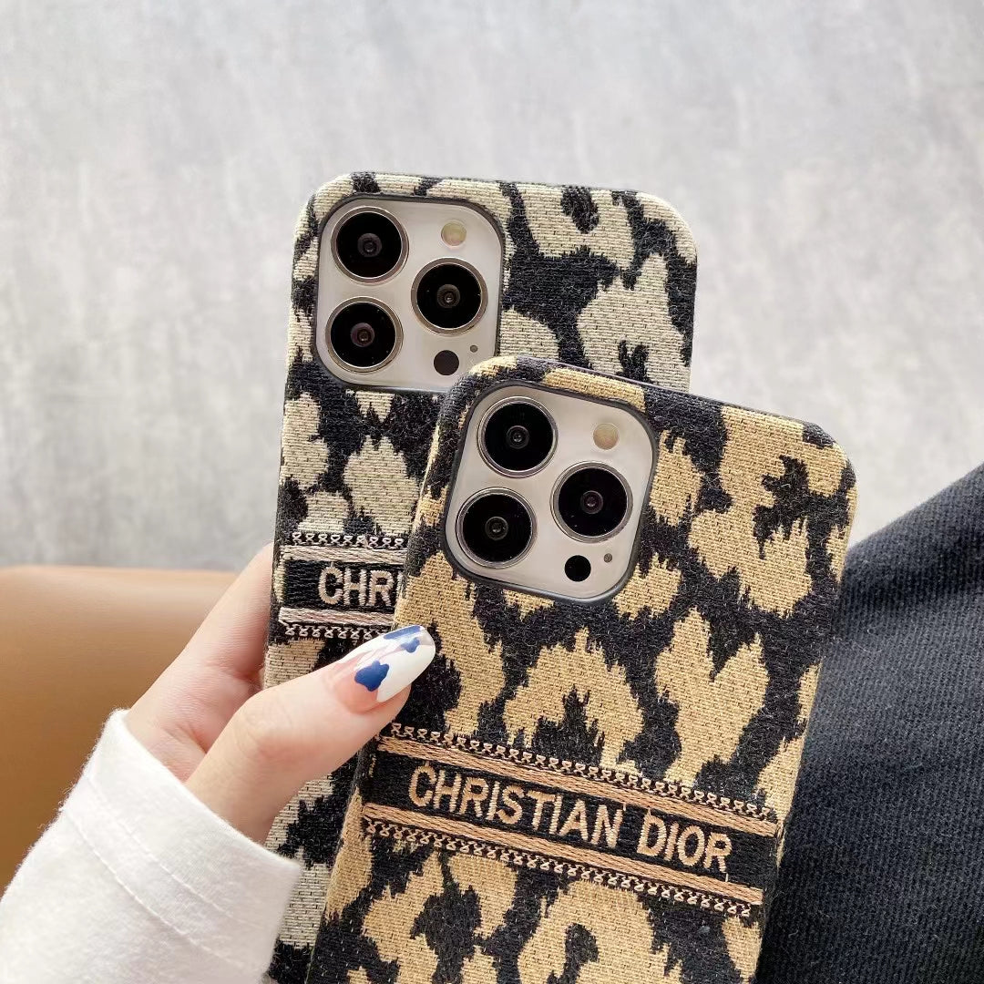 Modern Chic Christian Dior iPhone Case