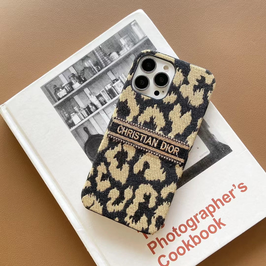 Modern Chic Christian Dior iPhone Case
