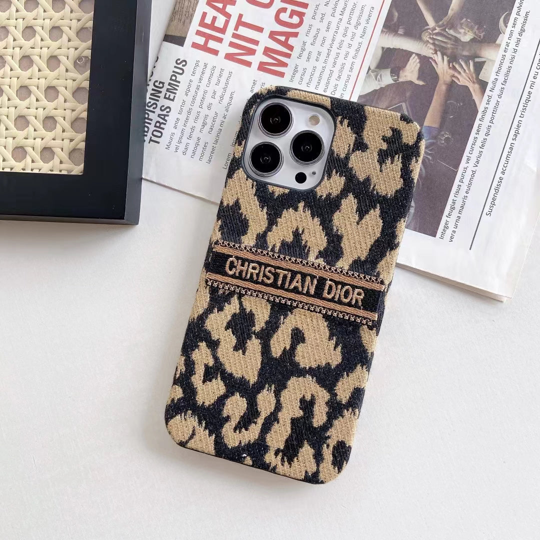 Modern Chic Christian Dior iPhone Case