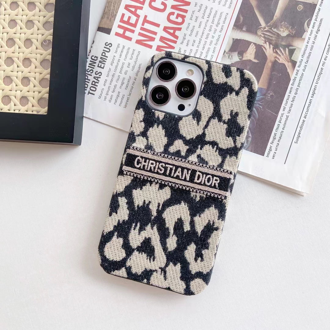 Modern Chic Christian Dior iPhone Case