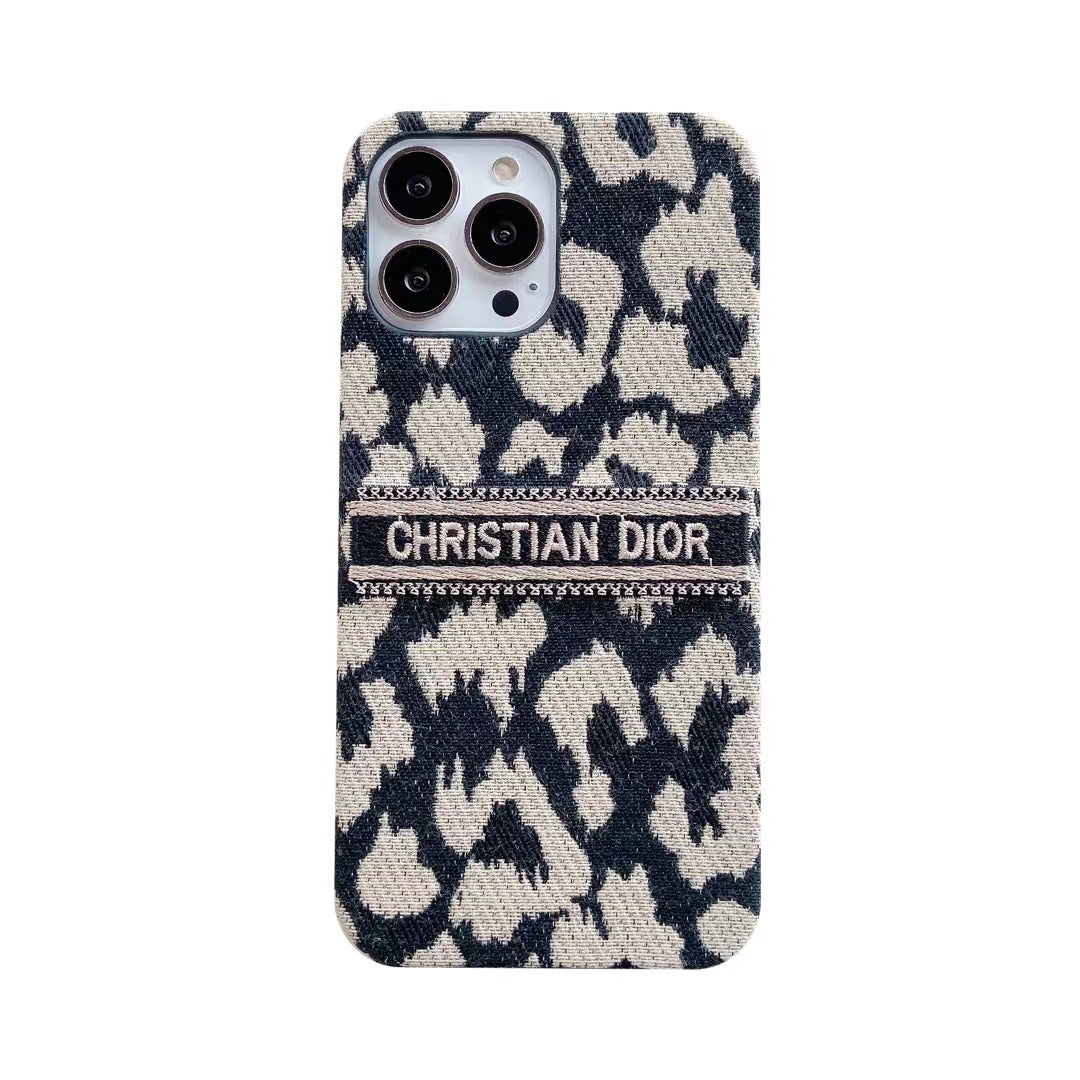 Modern Chic Christian Dior iPhone Case