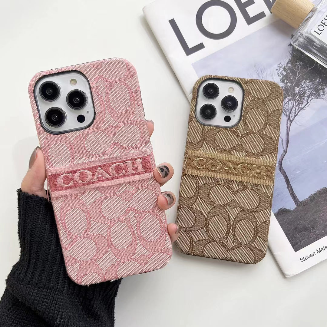 Coach Signature Style Phone Case
