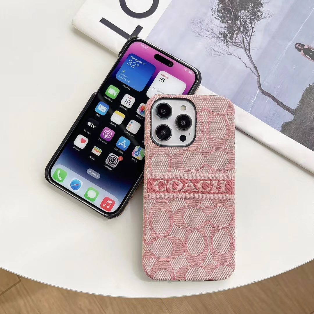 Coach Signature Style Phone Case