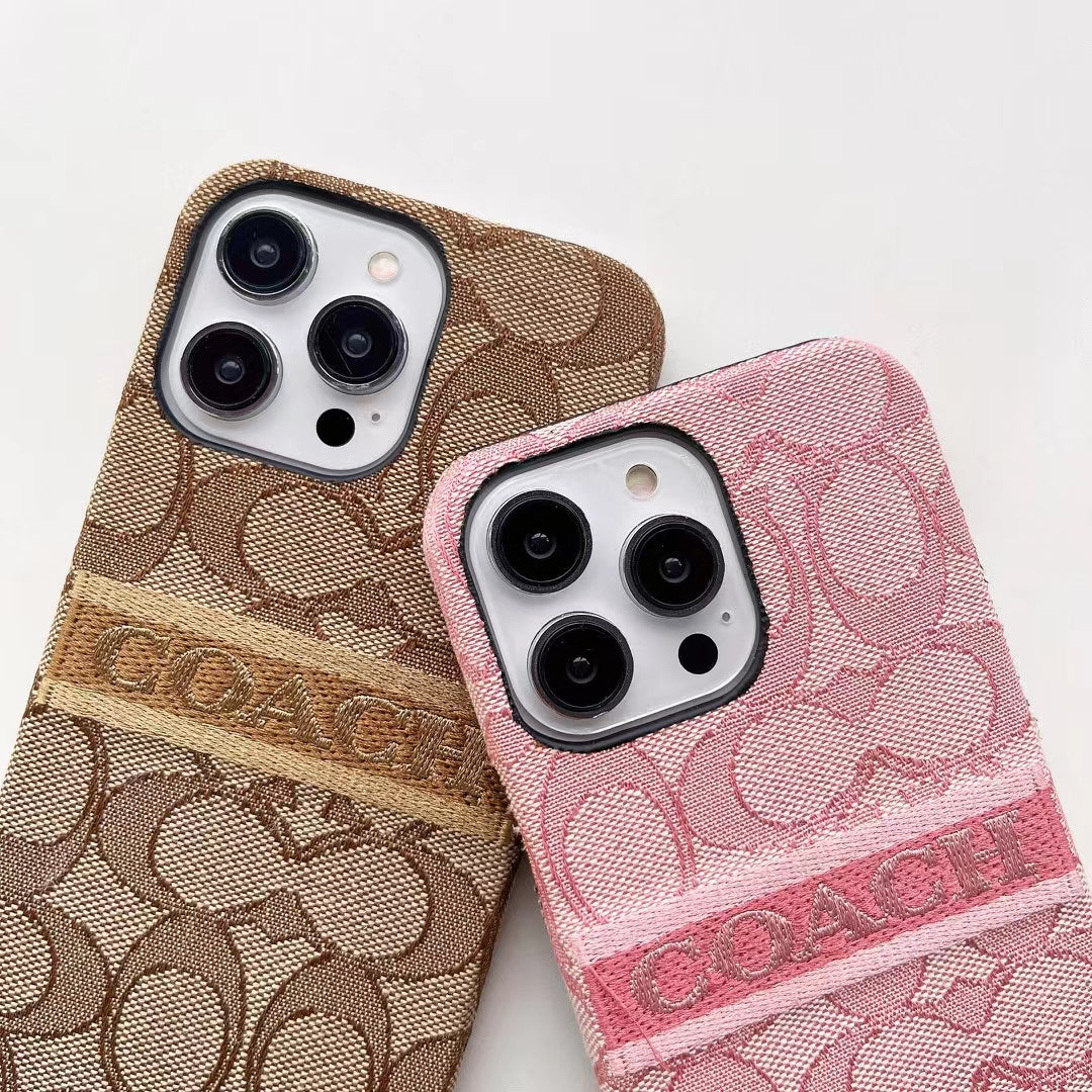 Coach Signature Style Phone Case