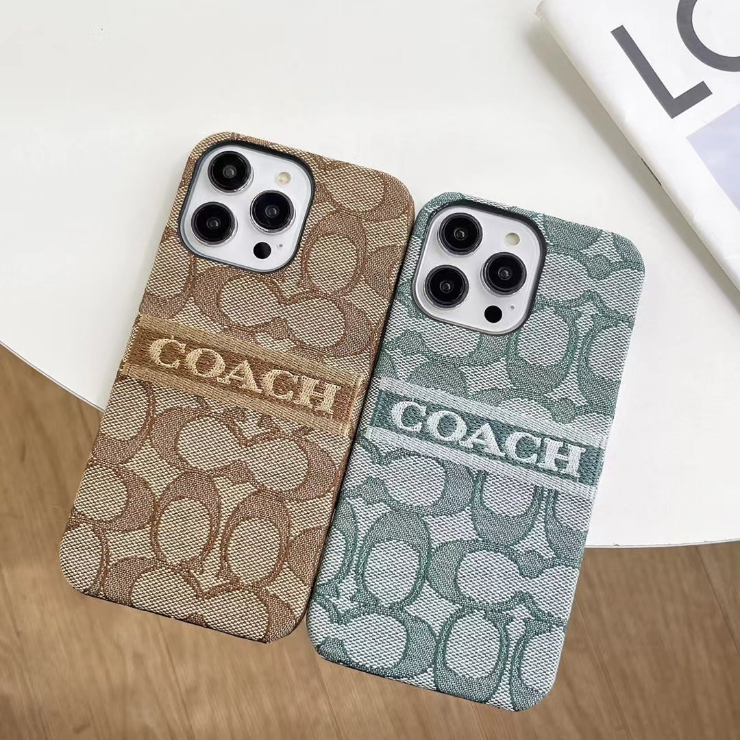 Coach Signature Style Phone Case