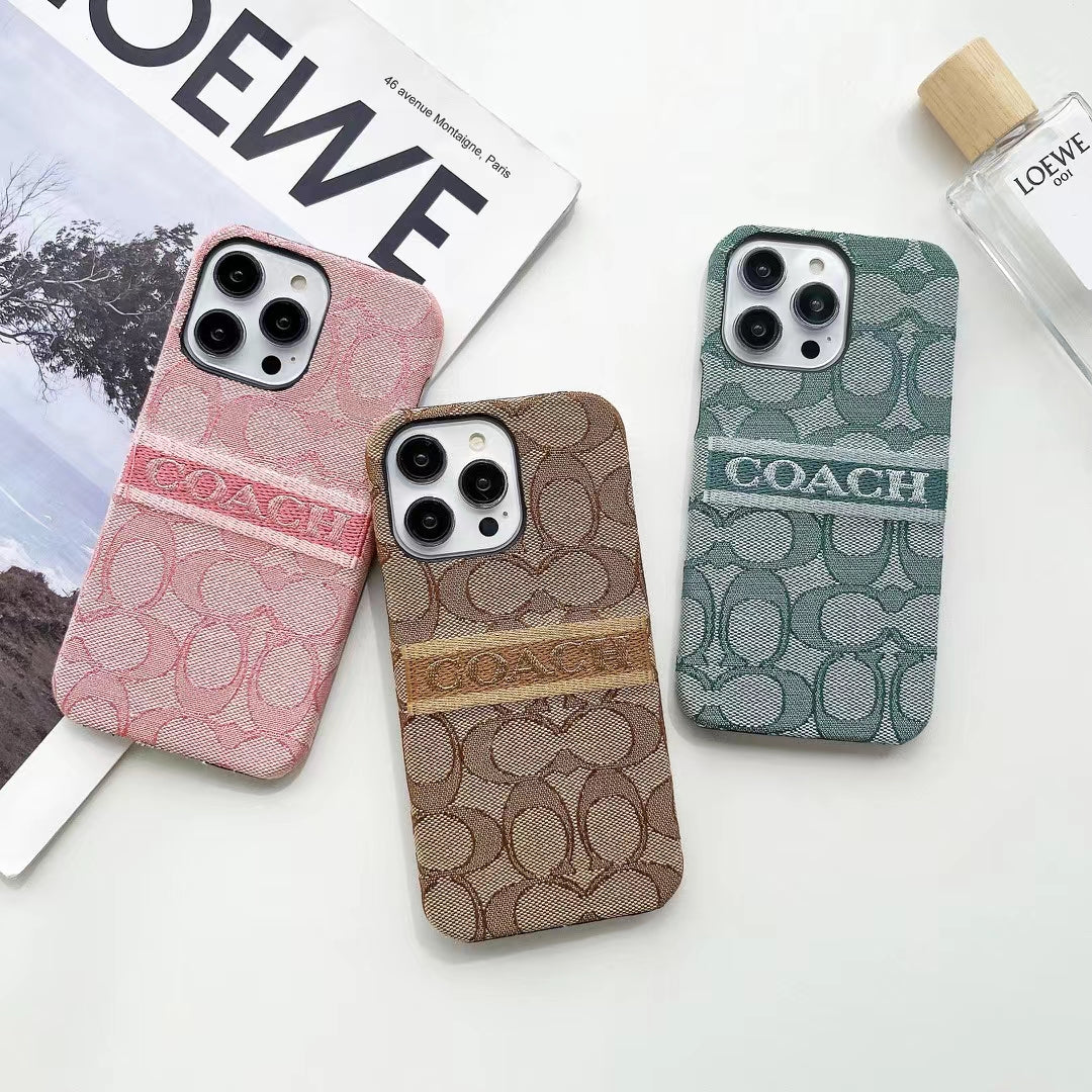 Coach Signature Style Phone Case
