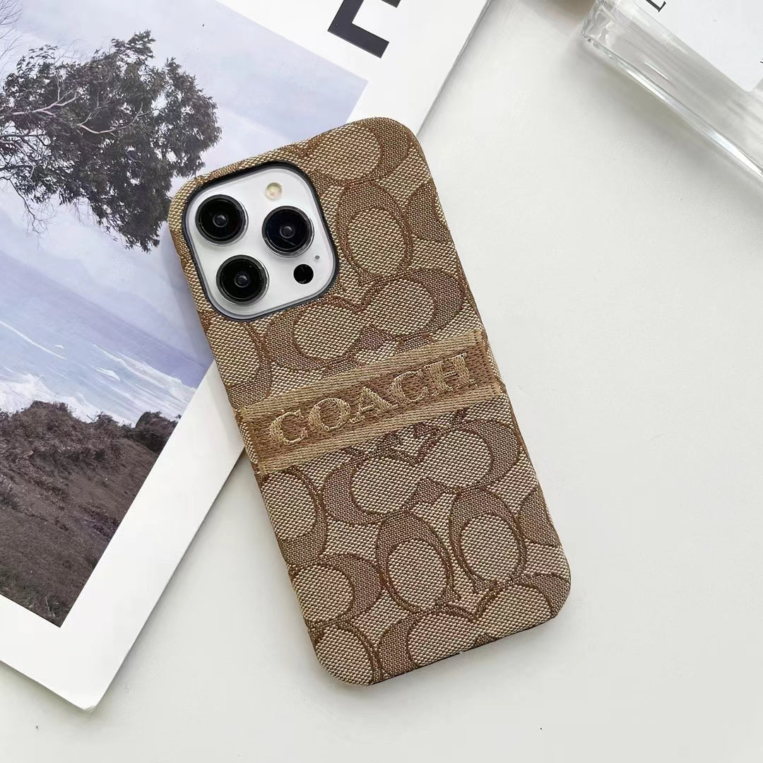 Coach Signature Style Phone Case