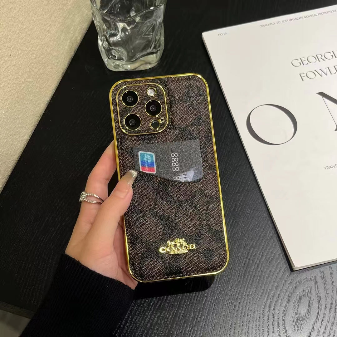 Coach Everyday Essentials iPhone Case with Card Slot