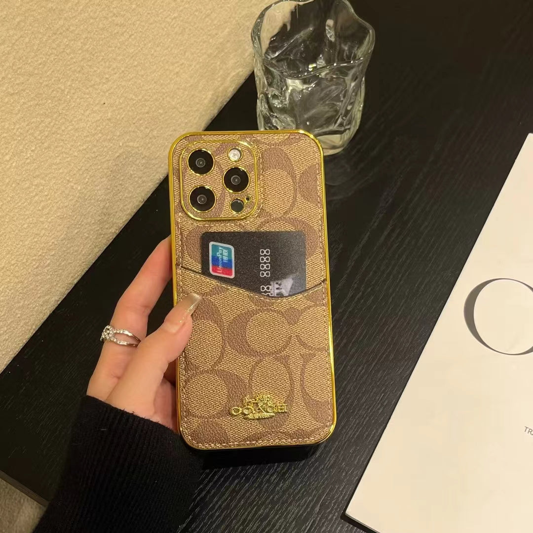Coach Everyday Essentials iPhone Case with Card Slot