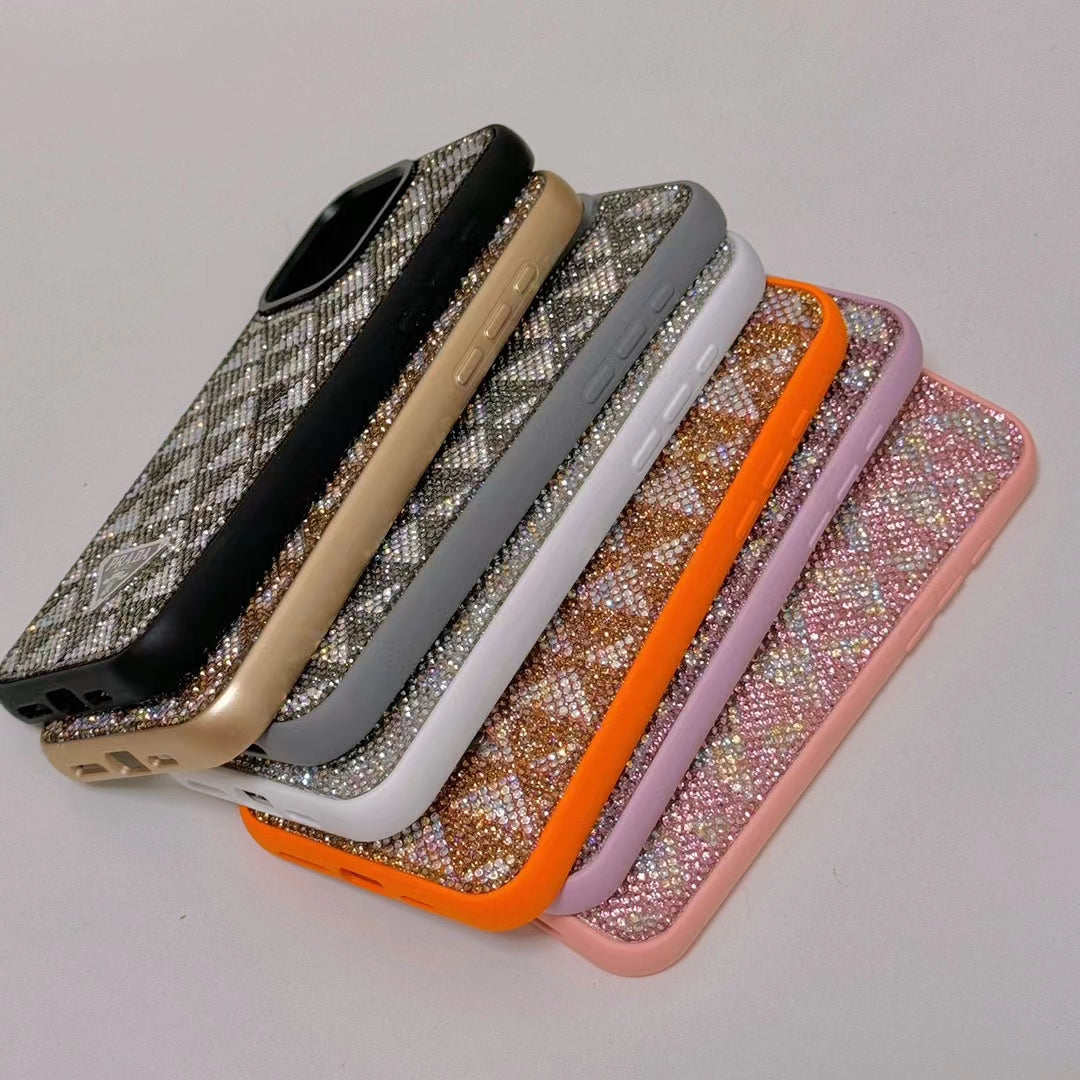 GlimmerGloss Chic Prada Phone Case