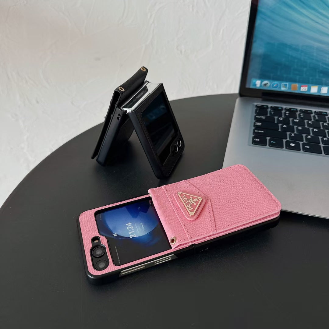 Chic & Secure Prada Samsung Phone Card Case
