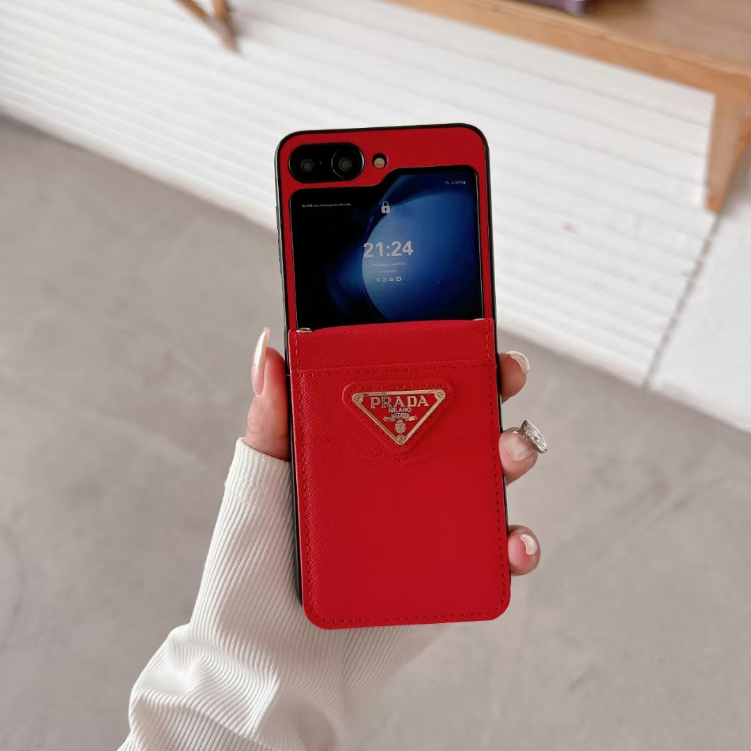 Chic & Secure Prada Samsung Phone Card Case