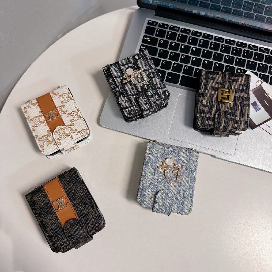 Fendi / Tory Burch / Dior LuxeFold Design for Samsung Flip Case