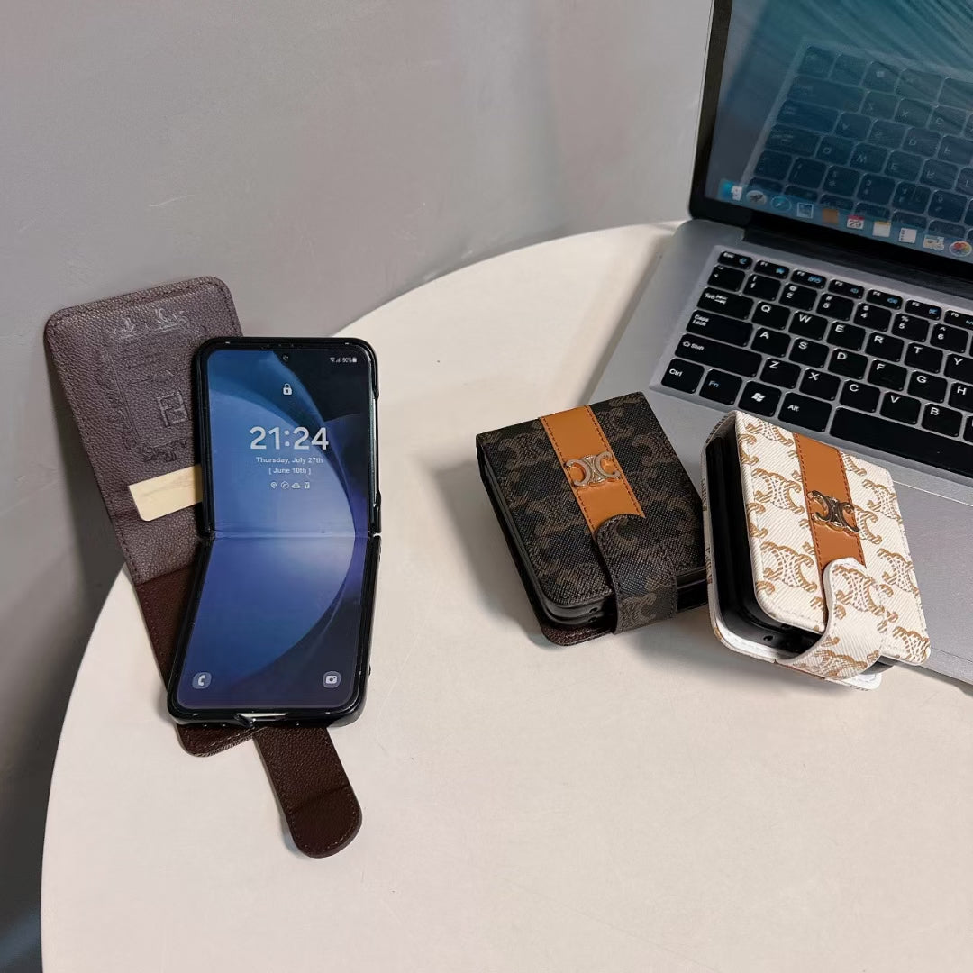 Fendi / Tory Burch / Dior LuxeFold Design for Samsung Flip Case