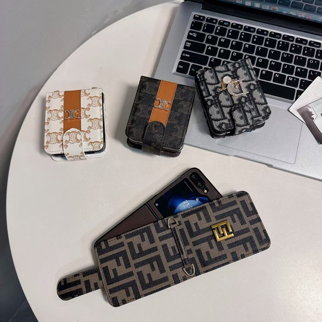 Fendi / Tory Burch / Dior LuxeFold Design for Samsung Flip Case
