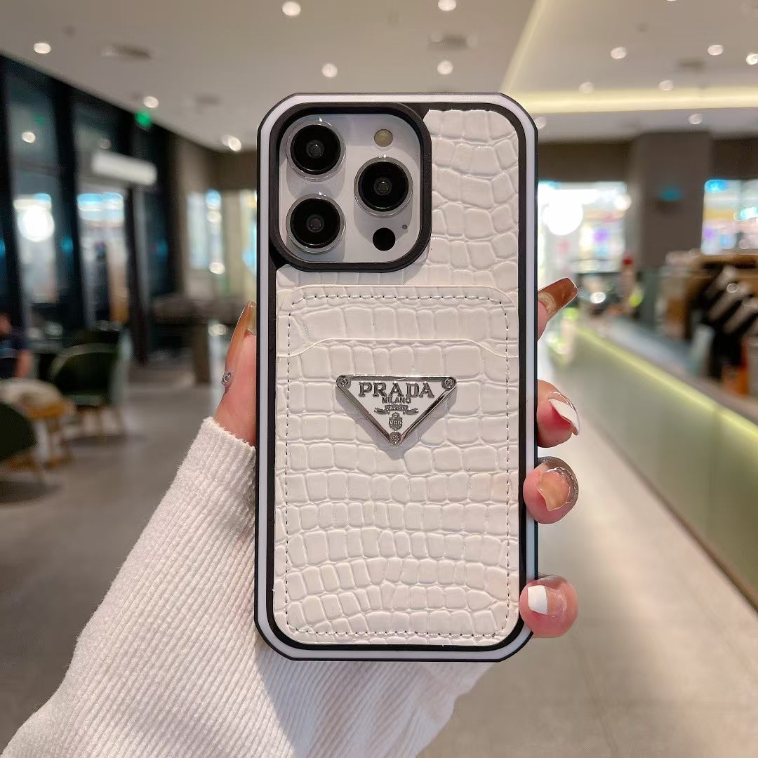 Prada Monogram Luxe Case