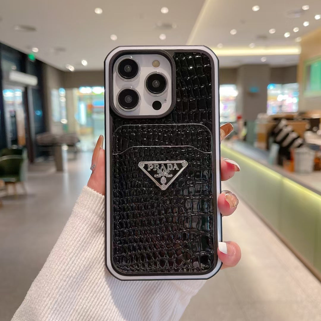 Prada Monogram Luxe Case