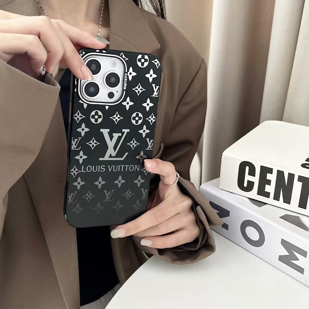 Monogram Edge: Elegant LV iPhone Cover