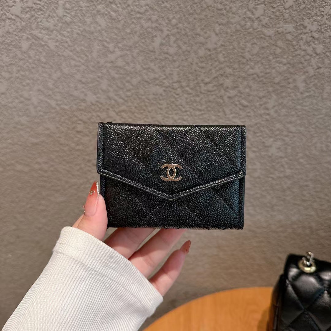 Chic Curve Mini Chanel Card Wallet