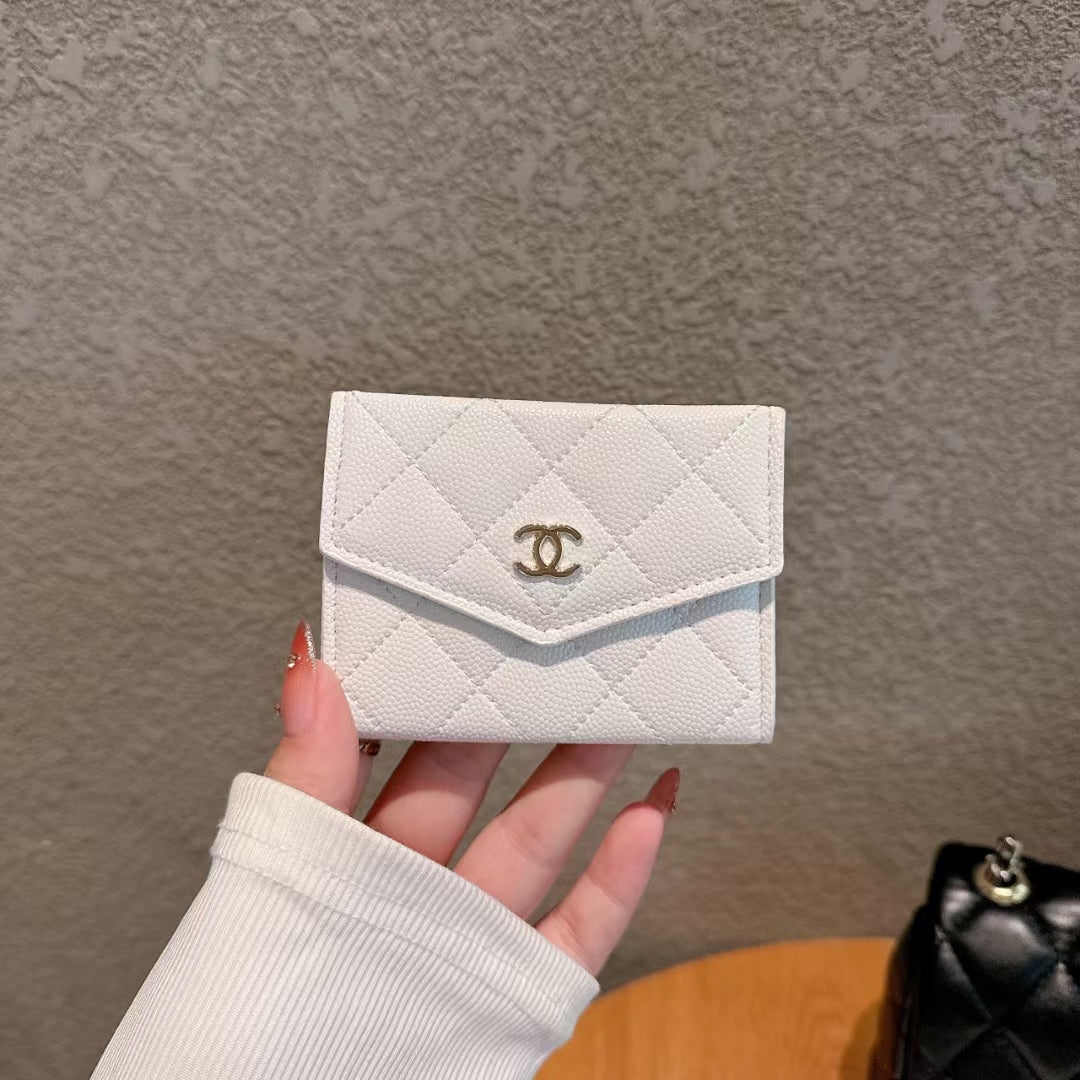 Chic Curve Mini Chanel Card Wallet