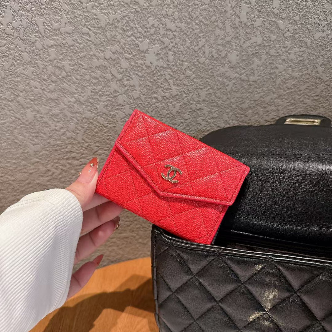 Chic Curve Mini Chanel Card Wallet