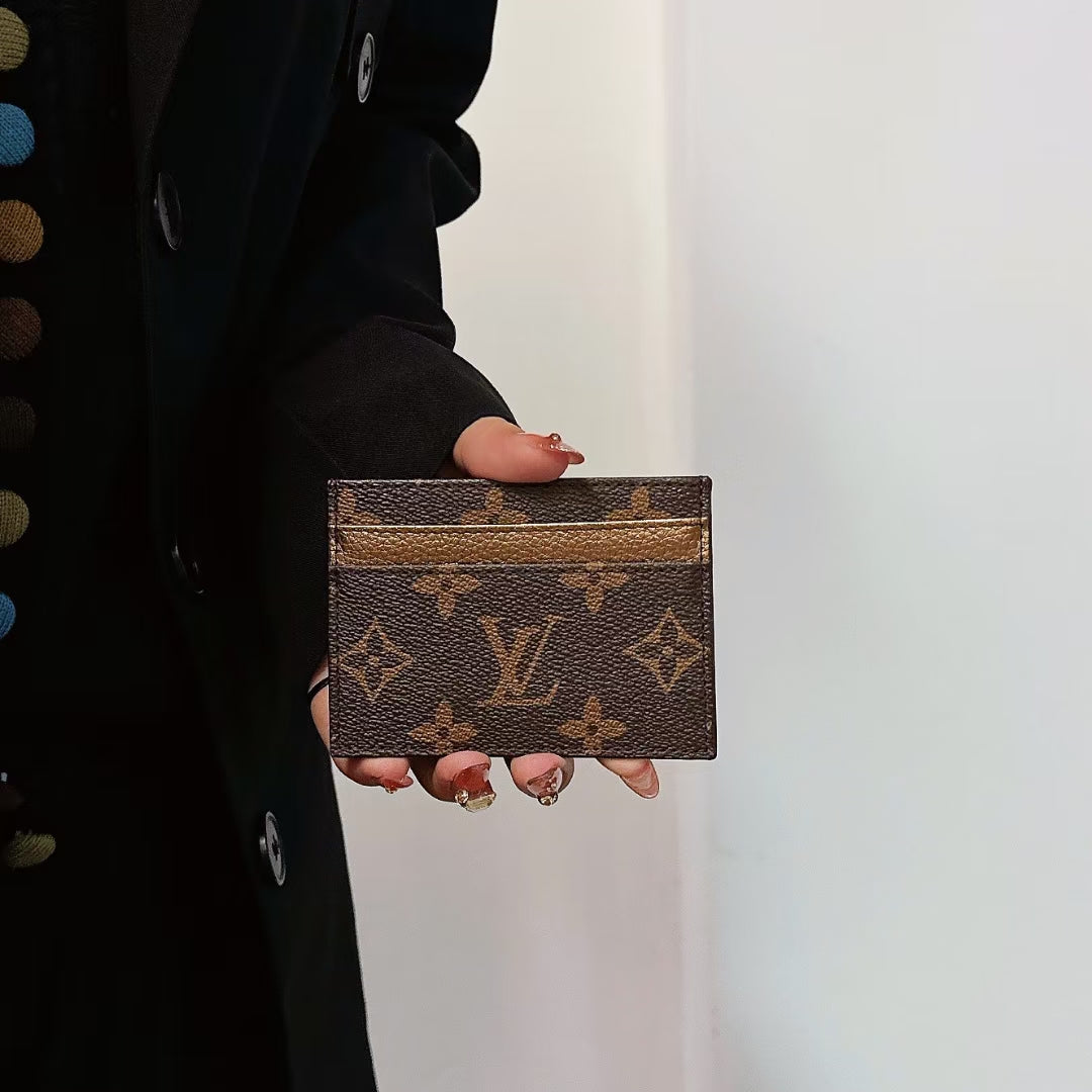 Louis Vuitton Signature Slide Card Case