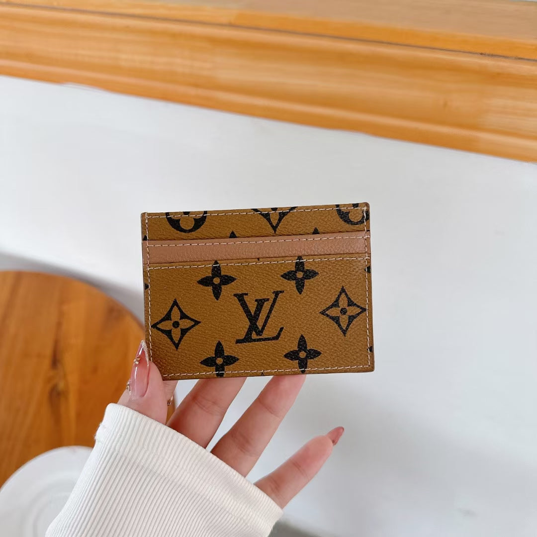 Louis Vuitton Signature Slide Card Case