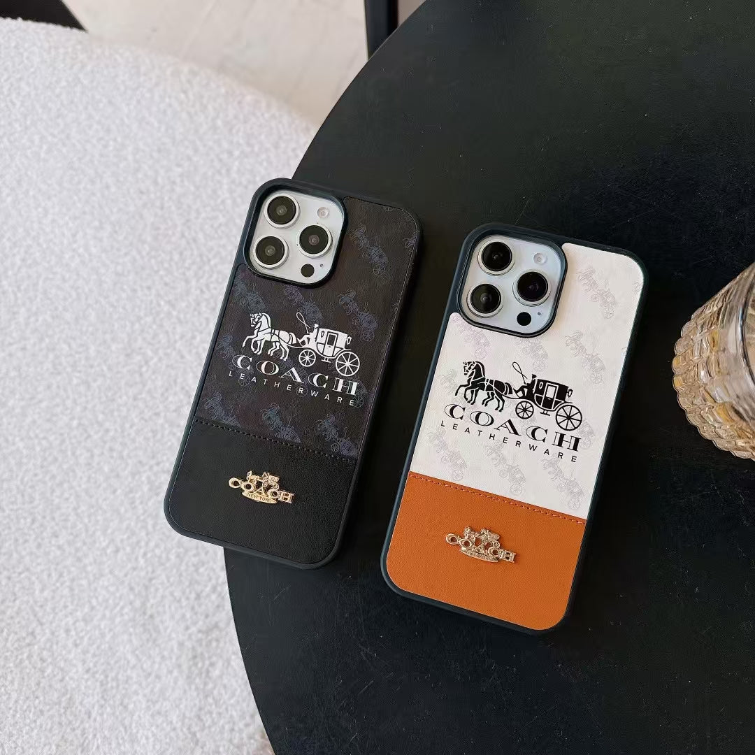 Coach Classic Charm iPhone Case
