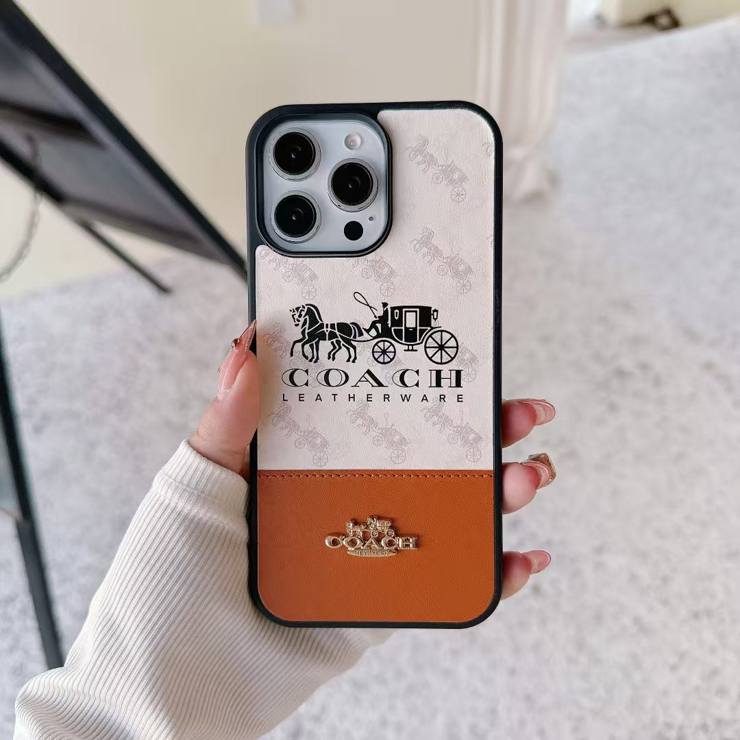 Coach Classic Charm iPhone Case