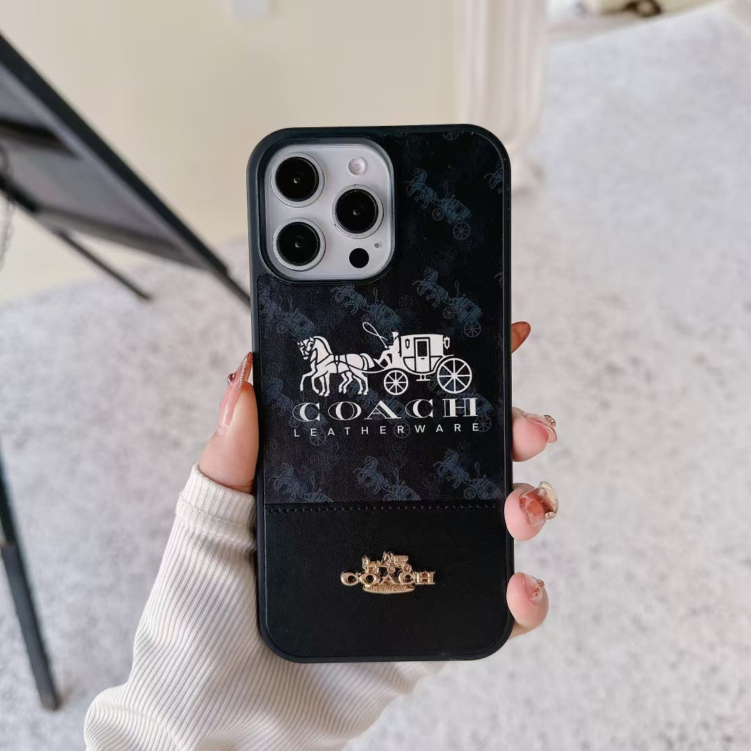 Coach Classic Charm iPhone Case