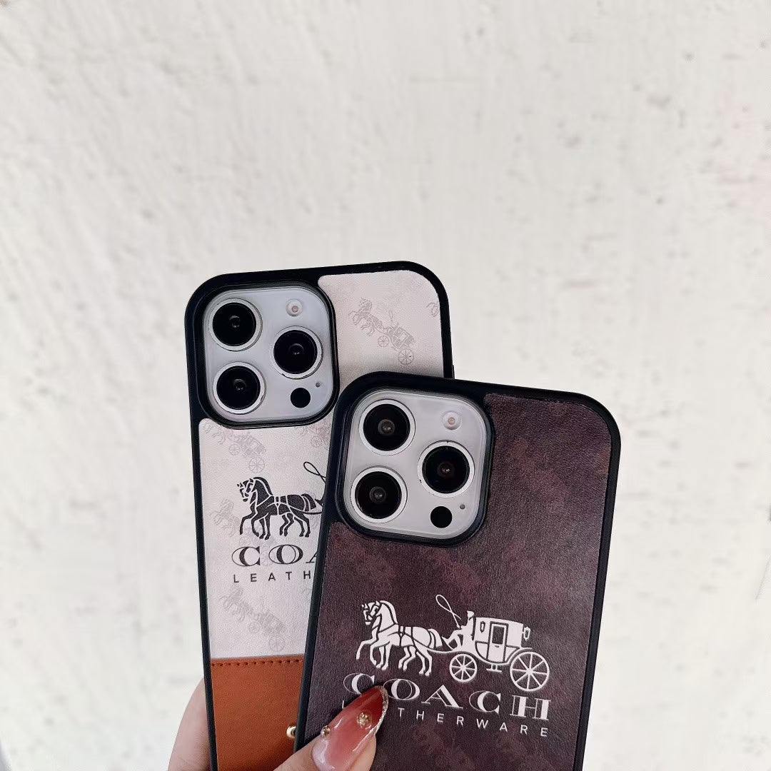 Coach Classic Charm iPhone Case