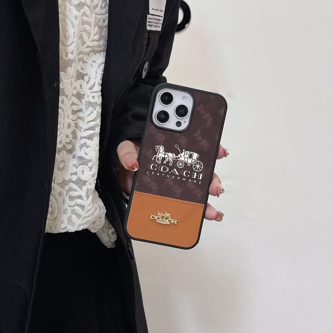 Coach Classic Charm iPhone Case