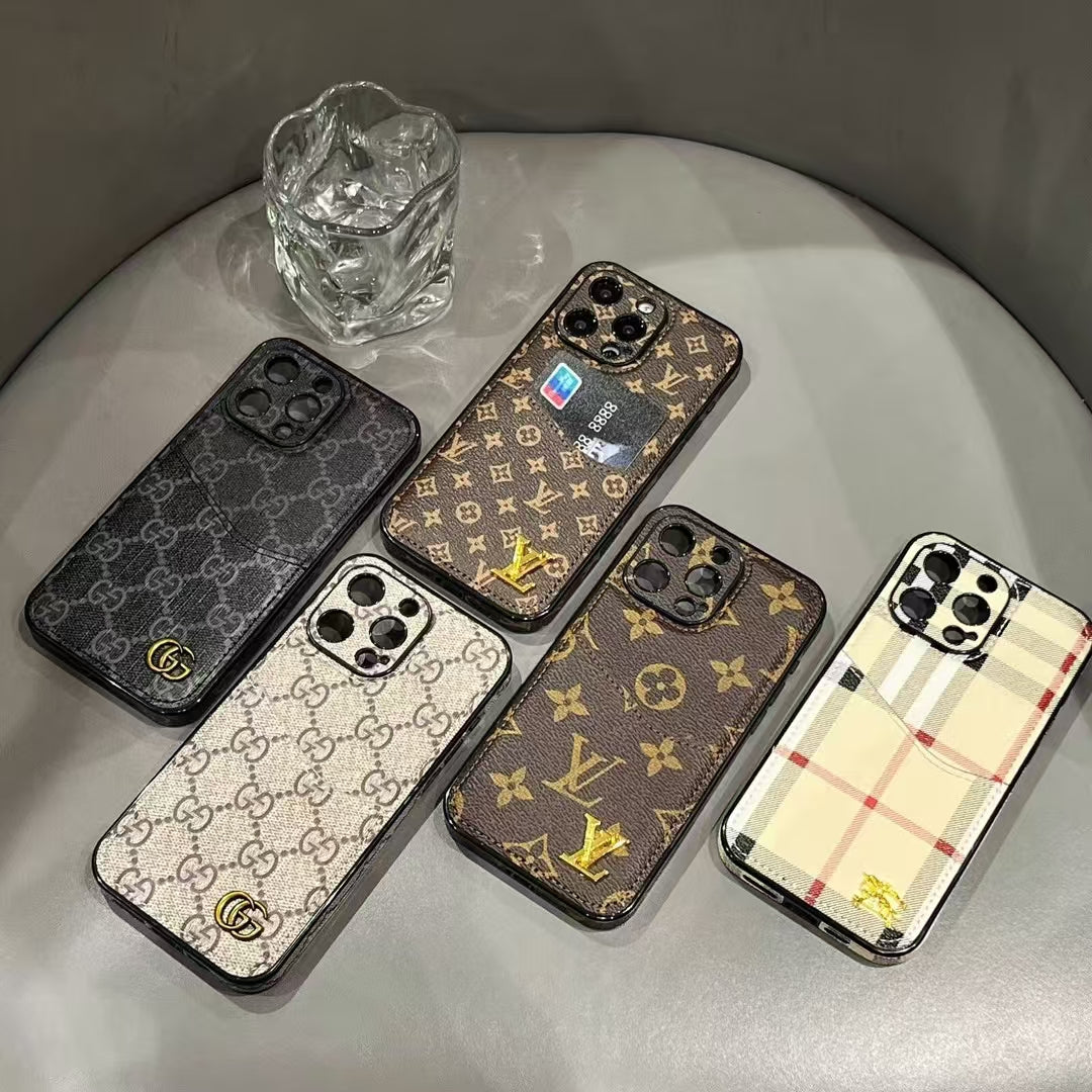 Louis Vuitton / Gucci Signature Slim Fit iPhone Case