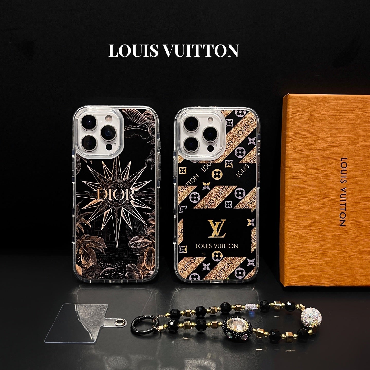 Christian Dior/Louis Vuitton Signature Aura Case for iPhone