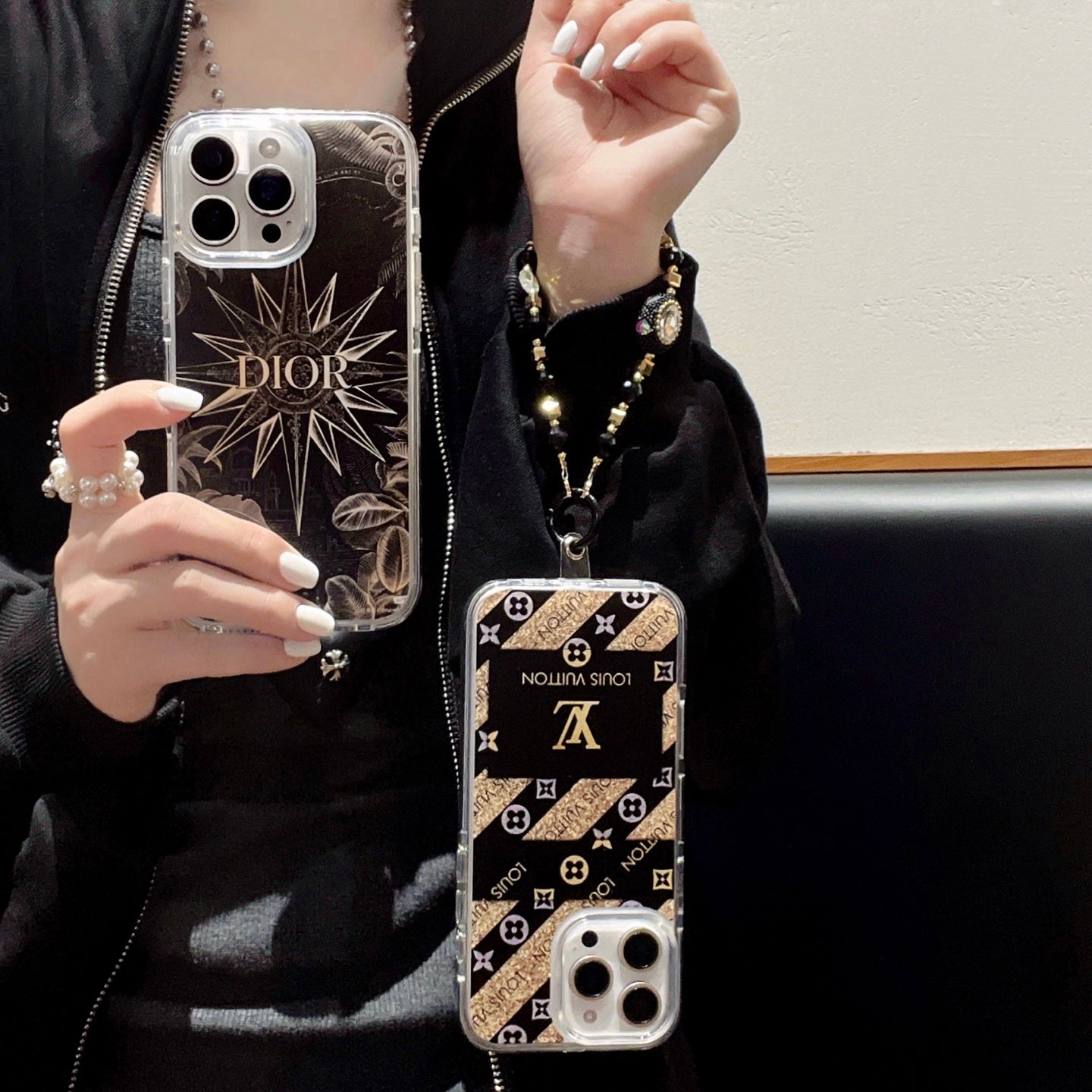 Christian Dior/Louis Vuitton Signature Aura Case for iPhone