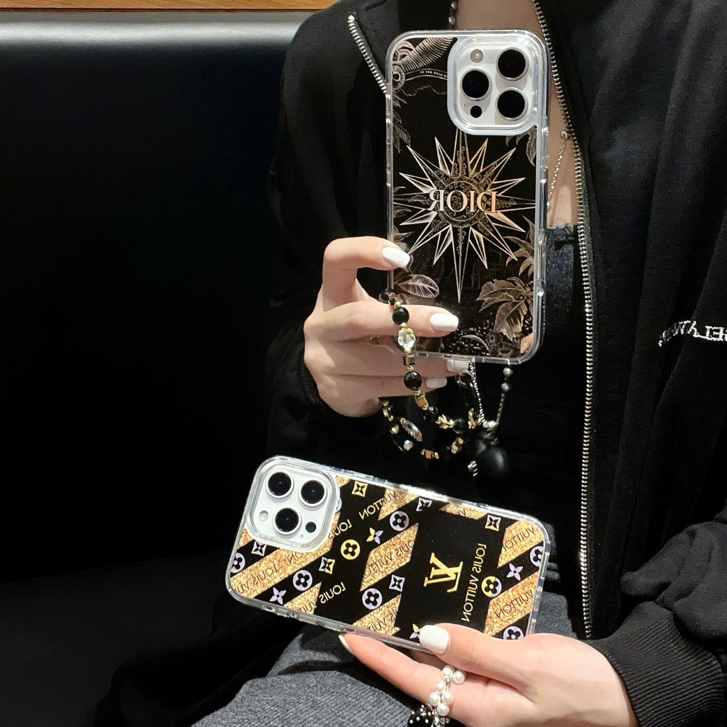 Christian Dior/Louis Vuitton Signature Aura Case for iPhone