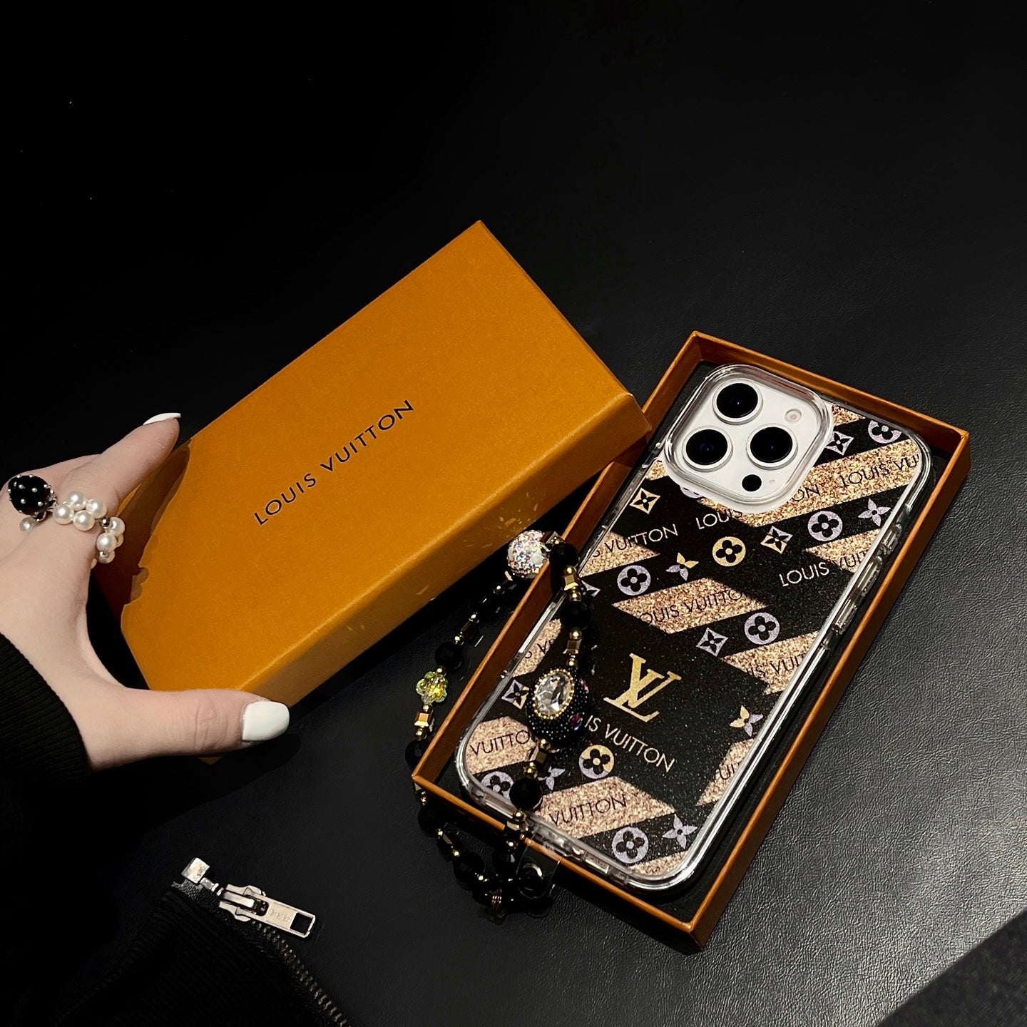 Christian Dior/Louis Vuitton Signature Aura Case for iPhone