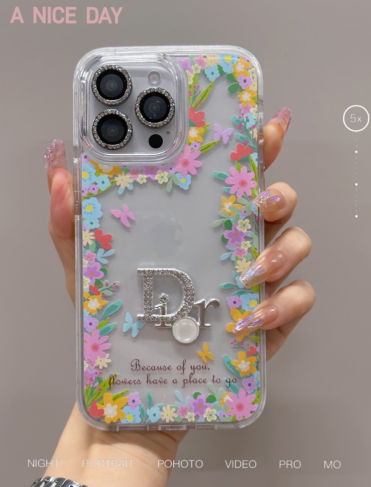 Christian Dior Modern Minimalist iPhone Case