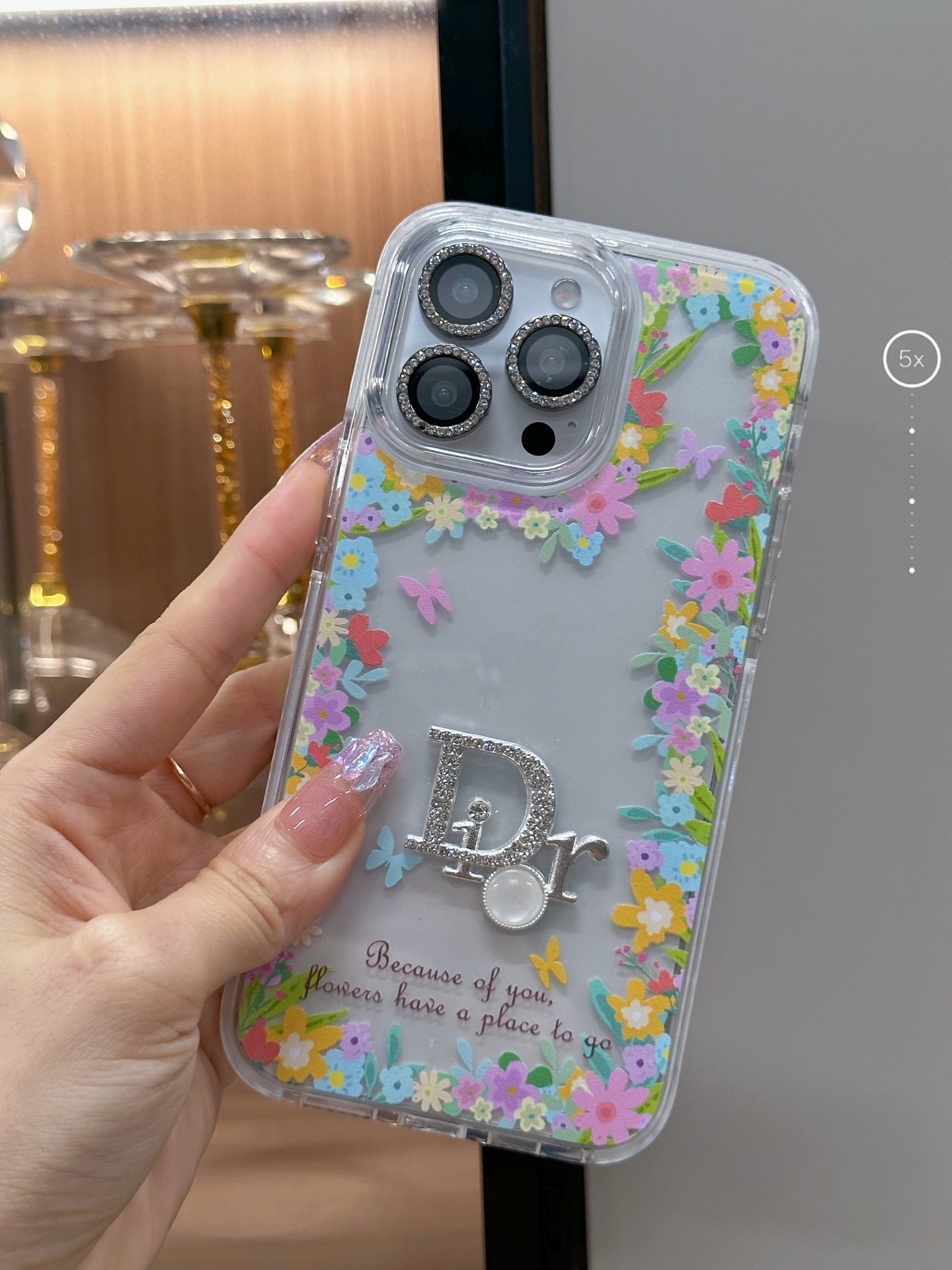 Christian Dior Modern Minimalist iPhone Case