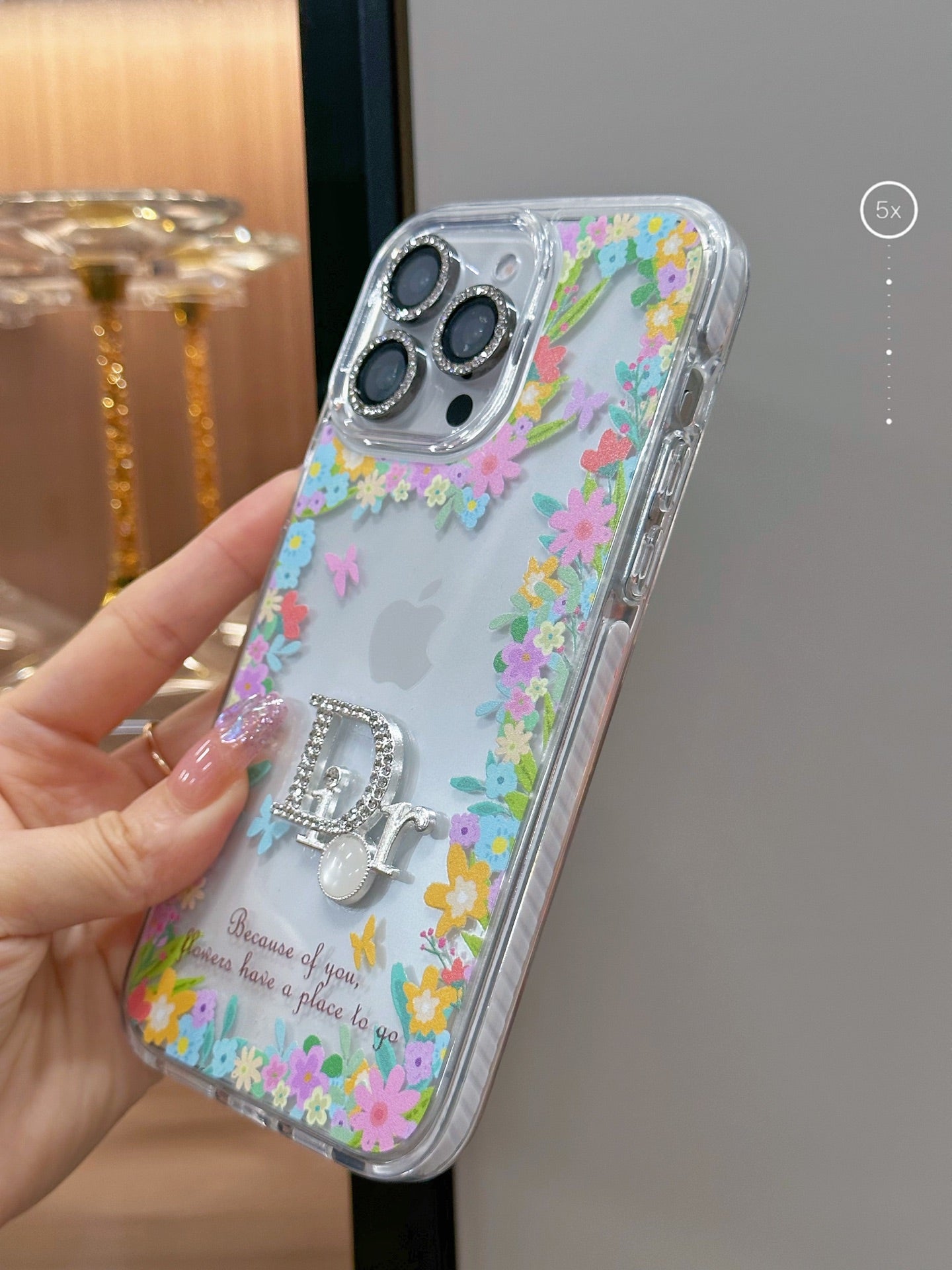 Christian Dior Modern Minimalist iPhone Case