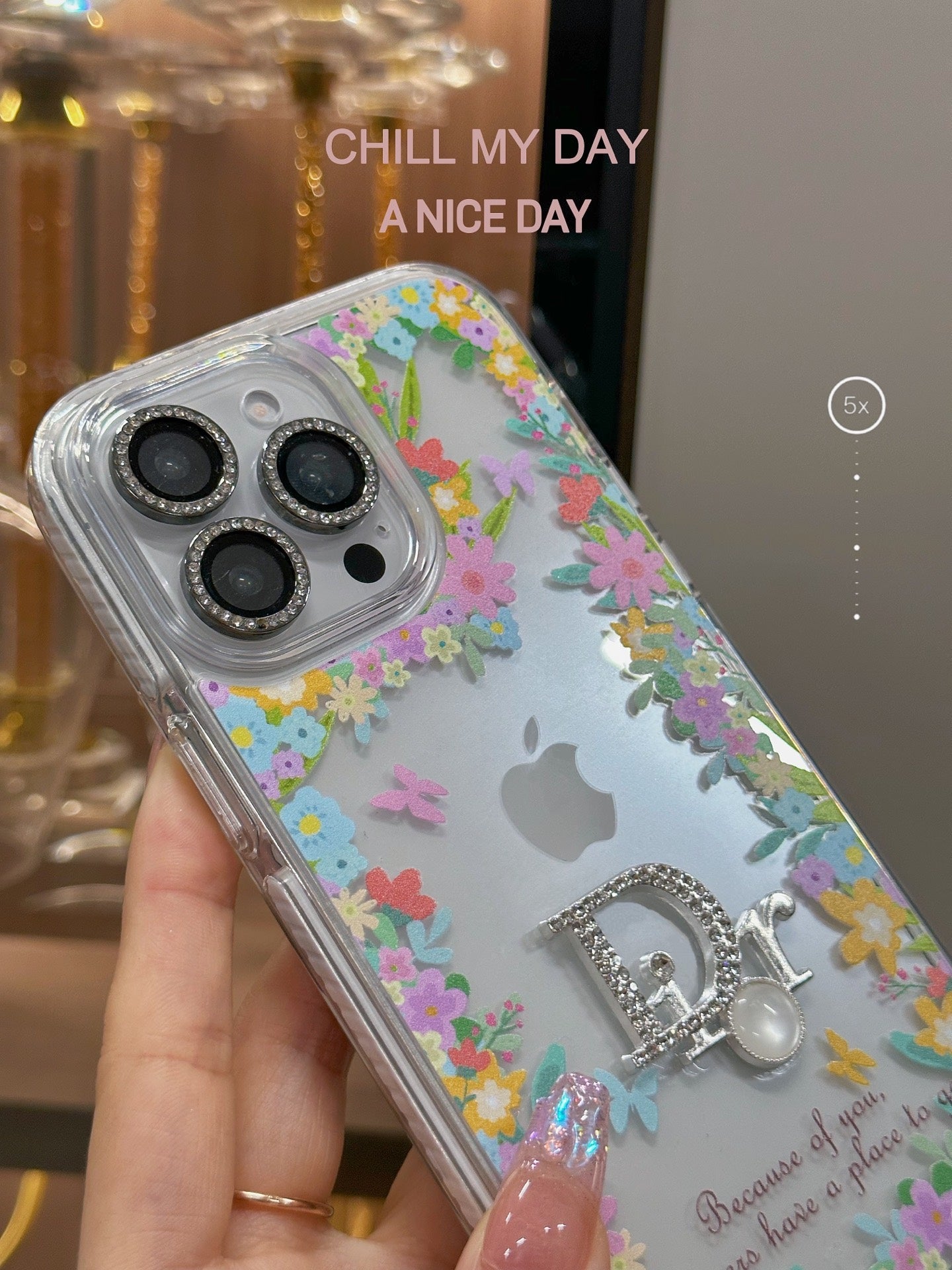 Christian Dior Modern Minimalist iPhone Case