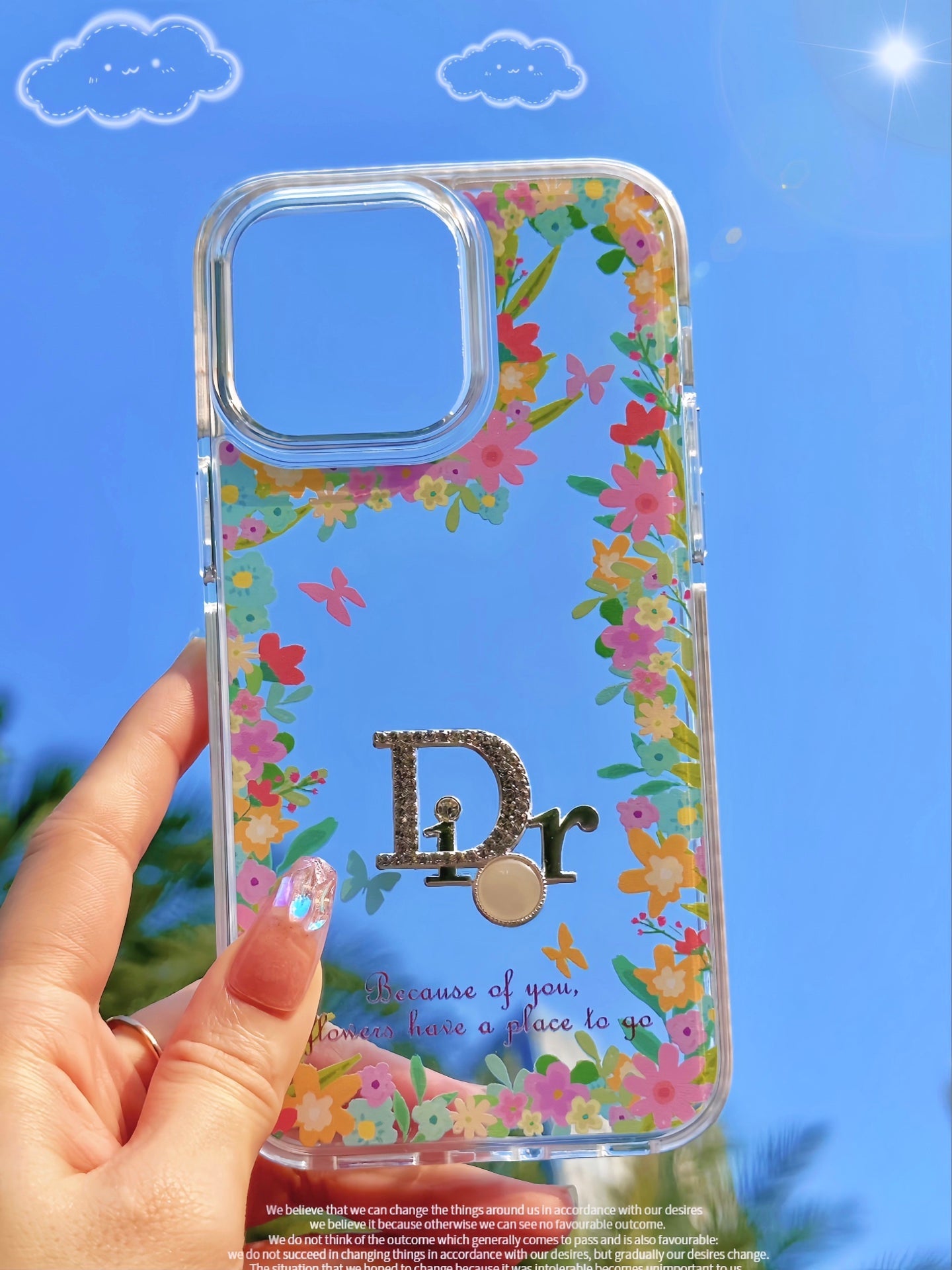Christian Dior Modern Minimalist iPhone Case