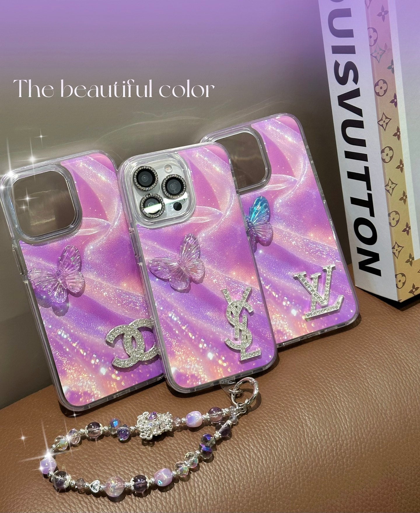 Louis Vuitton/Chanel/YSL Luxe Mode Fashion Case