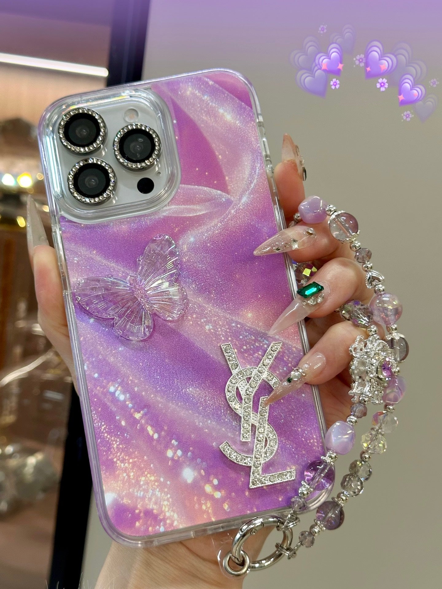 Louis Vuitton/Chanel/YSL Luxe Mode Fashion Case