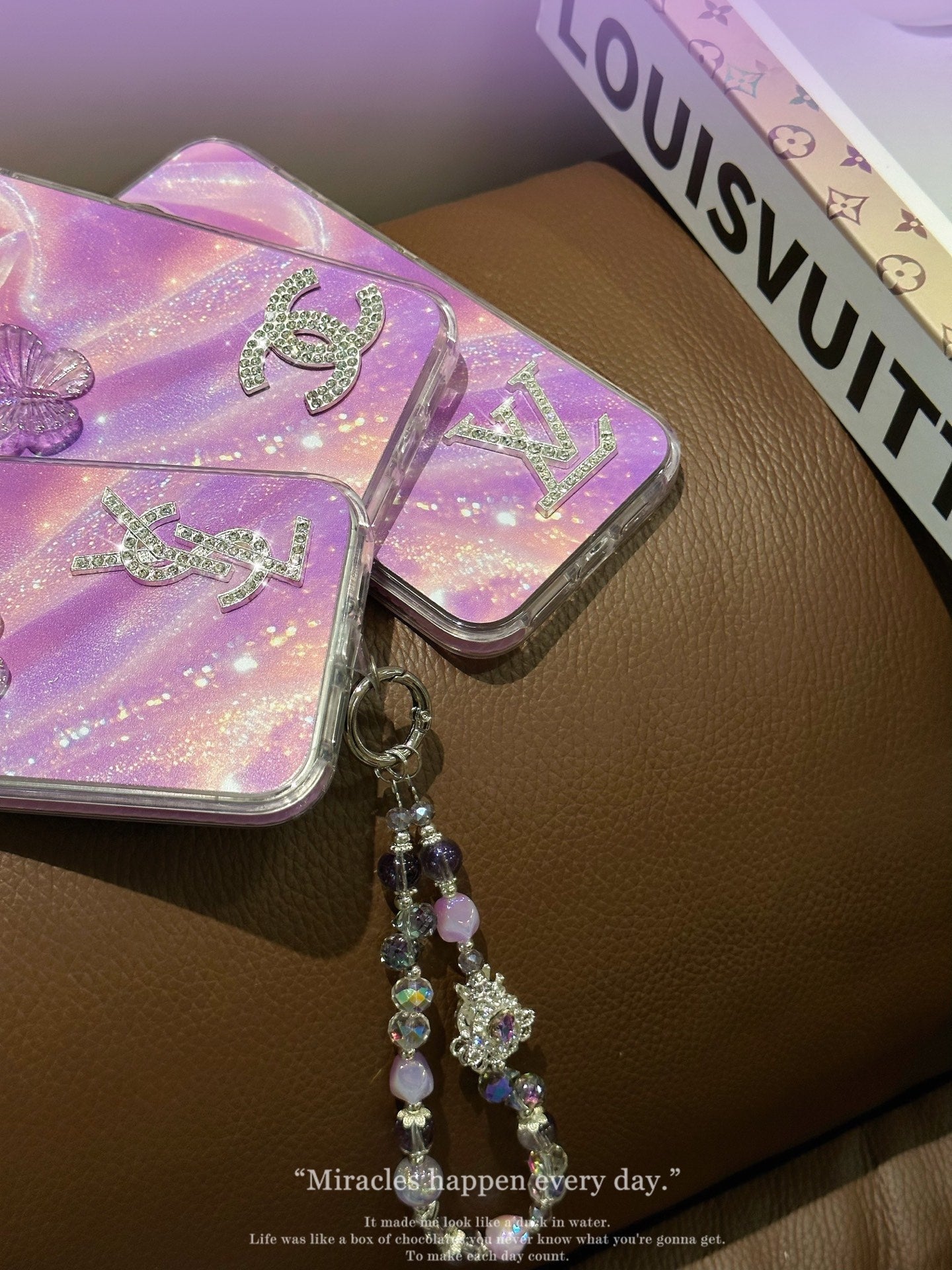 Louis Vuitton/Chanel/YSL Luxe Mode Fashion Case