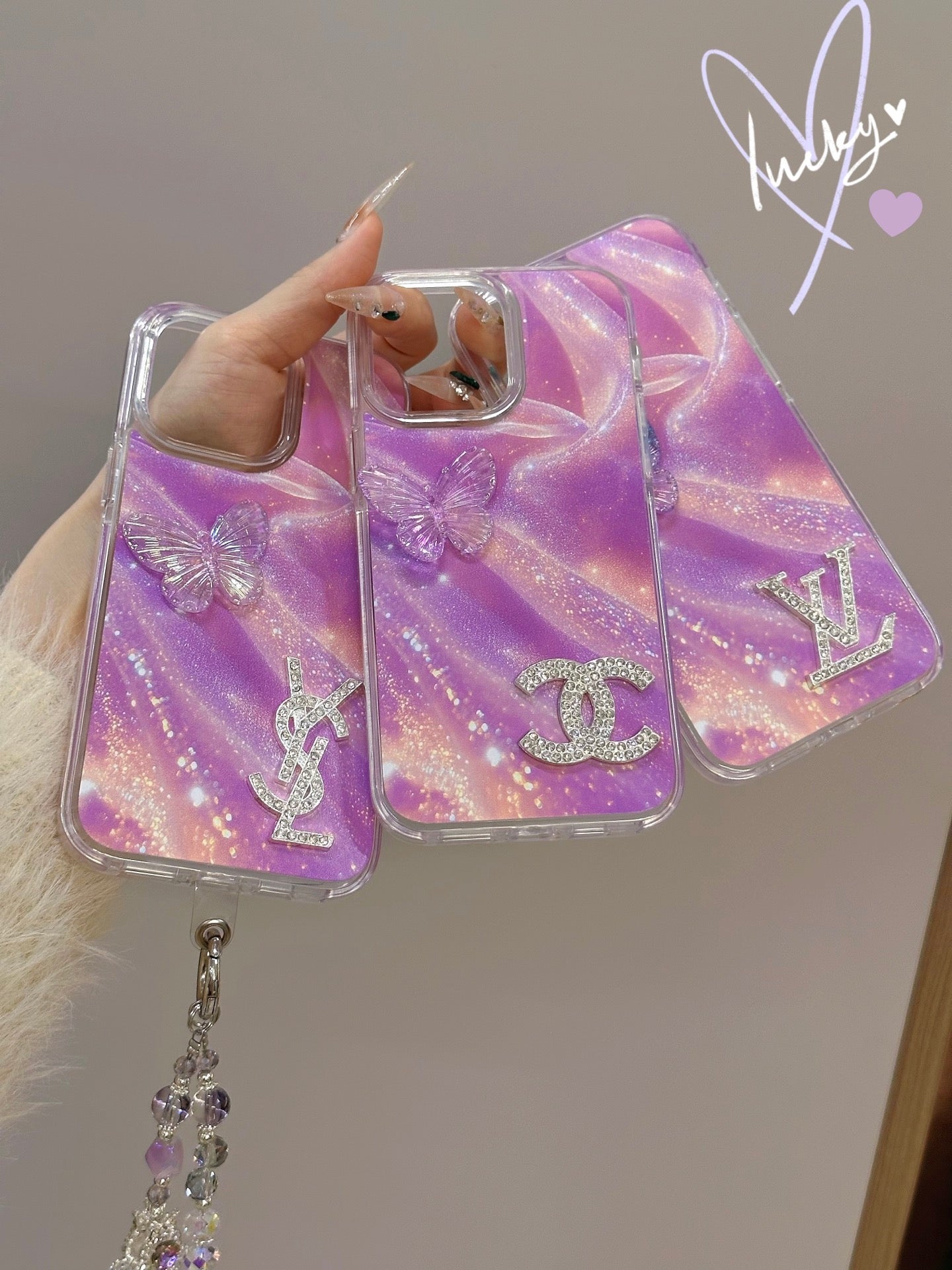 Louis Vuitton/Chanel/YSL Luxe Mode Fashion Case