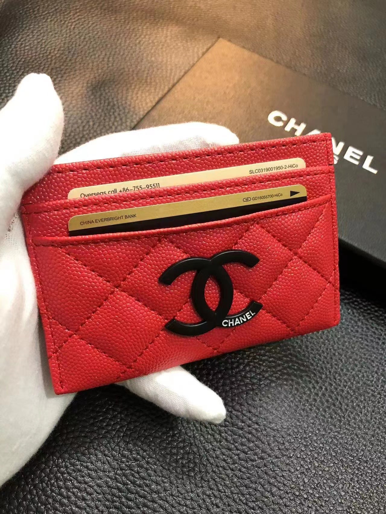 Chanel Elegance Petite Card Case