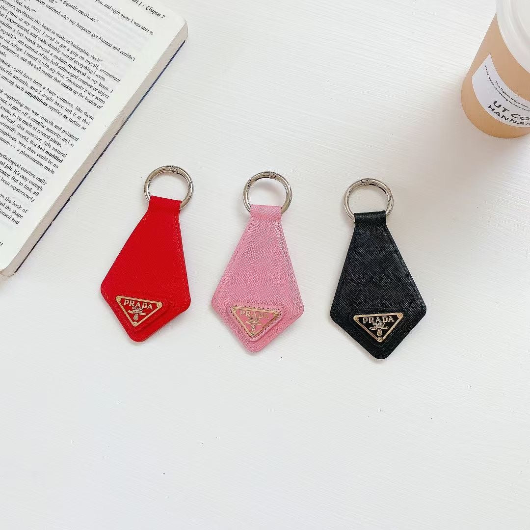 Prada Signature Loop Keychain