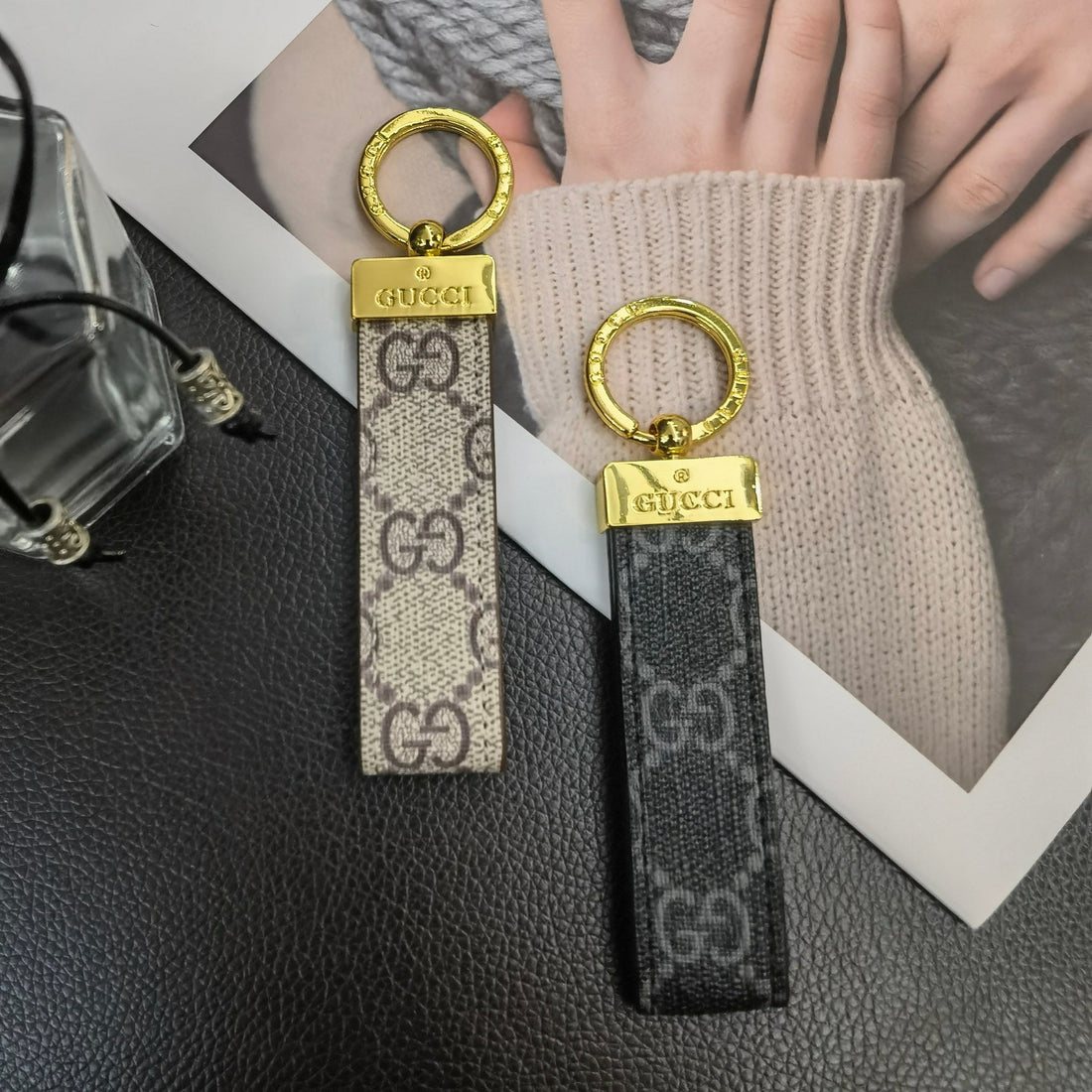 Gucci Loop Tag Key Ring