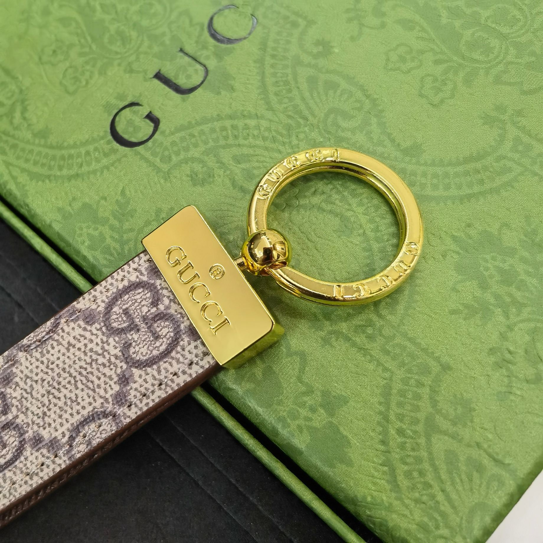 Gucci Loop Tag Key Ring